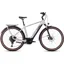 2023 Cube Touring Hybrid Pro 625 Electric Bike in Pearlysilver and Black